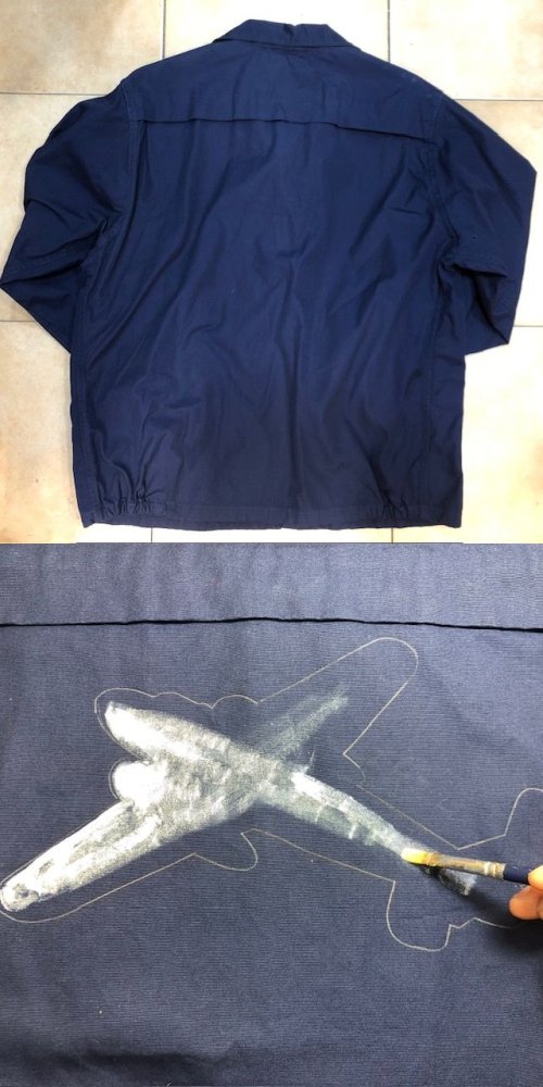 バックペイント制作開始