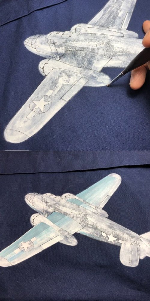 バックペイント鋭意制作中