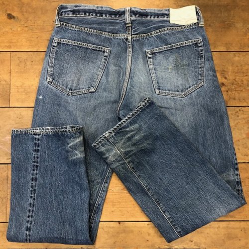本日の修理品／シュガーケーン　ロンスタージーンズ