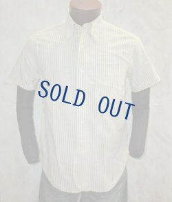 画像1: シュガーケーン　オックスフォードストライプ　ワークシャツ　