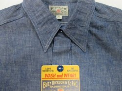 画像3: バズリクソンズ　シャンブレー　ワークシャツ