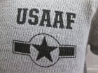 他の写真1: バズリクソンズ　 サーマルTシャツ　USAAF　グレー