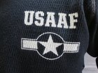 他の写真1: バズリクソンズ　 サーマルTシャツ　USAAF　ブラック