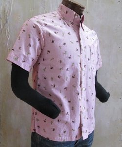 画像2: サンサーフ　フラガール　オックスフォードボタンダウンシャツ　ピンク