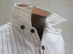 画像2: シュガーケーン　ウォバッシュストライプ　ワークシャツ　ホワイト