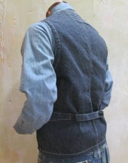 画像4: シュガーケーン　ウォバッシュストライプ　ワークベスト　