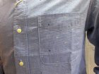 他の写真1: シュガーケーン　ドットジャカード　ボタンダウンシャツ　ネイビー