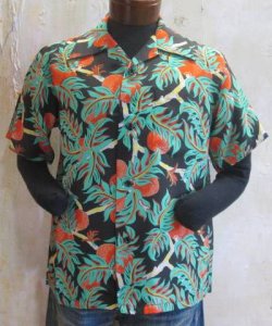 画像1: サンサーフ　ハワイアンシャツ 　ブレッドフルーツ