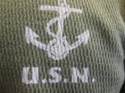 他の写真1: バズリクソンズ　 サーマルTシャツ　USN　オリーブ