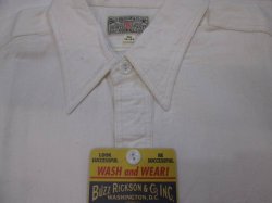 画像2: バズリクソンズ　ホワイトシャンブレー　ワークシャツ