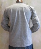 他の写真3: ホワイツビル　ポケット付き長袖Tシャツ　杢グレー