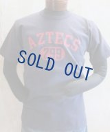 ダブルワークス　ヘビーウエイトTシャツ　AZTECS　ネイビー