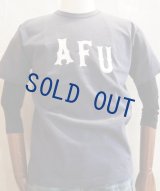 ダブルワークス　ヘビーウエイトTシャツ　AFU　ネイビー