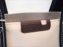 画像4: バトラーバーナーセイルズ　8号キャンバス×栃木レザー　ミニトートバッグ　ネイビー