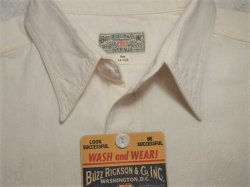 画像2: バズリクソンズ　ホワイトシャンブレー　ワークシャツ　