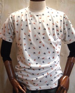 画像1: サンサーフ　鹿の子 Tシャツ　フラダンサー