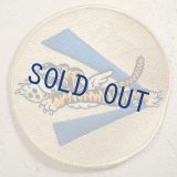スコードロンパッチ　レーヨン刺繍　CBI　AVG　フライングタイガース（エイジング仕上げ）