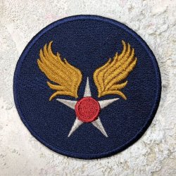 画像1: AAF・USAF　刺繍パッチ　レーヨン刺繍