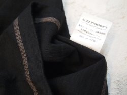 画像2: バズリクソンズ　ヘンリーネック Tシャツ　ビンテージスラブ　ブラック