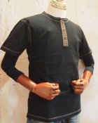 他の写真1: バズリクソンズ　ヘンリーネック Tシャツ　ビンテージスラブ　ブラック