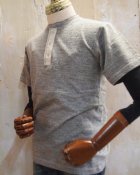 他の写真1: バズリクソンズ　ヘンリーネック Tシャツ　ビンテージスラブ　杢グレー