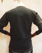 他の写真2: バズリクソンズ　ヘンリーネック Tシャツ　ビンテージスラブ　ブラック
