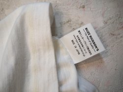 画像2: バズリクソンズ　ヘンリーネック Tシャツ　ビンテージスラブ　ホワイト