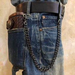 画像1: ケイシイズ　スティンガー　ウォレットチェーン　ブラック