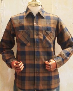 画像1: シュガーケーン　フランネル　チェックシャツ