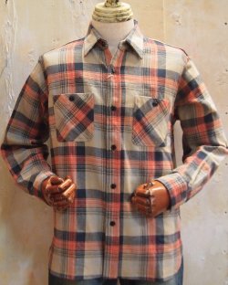 画像1: シュガーケーン　フランネル　チェックシャツ
