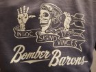 他の写真1: バズリクソンズ　スウェット　フリーダムスリーブ　BOMBER BARONS　ネイビー