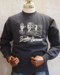 バズリクソンズ　スウェット　フリーダムスリーブ　BOMBER BARONS　ブラック