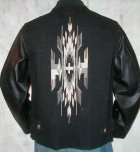 他の写真1: インディアンモーターサイクル　チマヨジャケット　袖革　ブラック