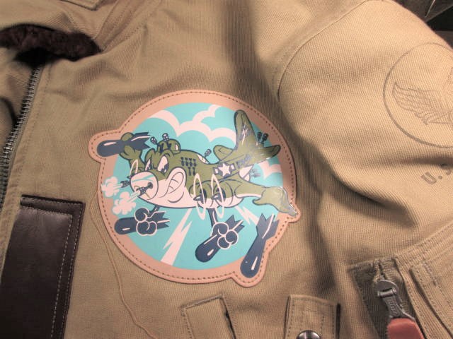 パッチ縫い付け／B-15B