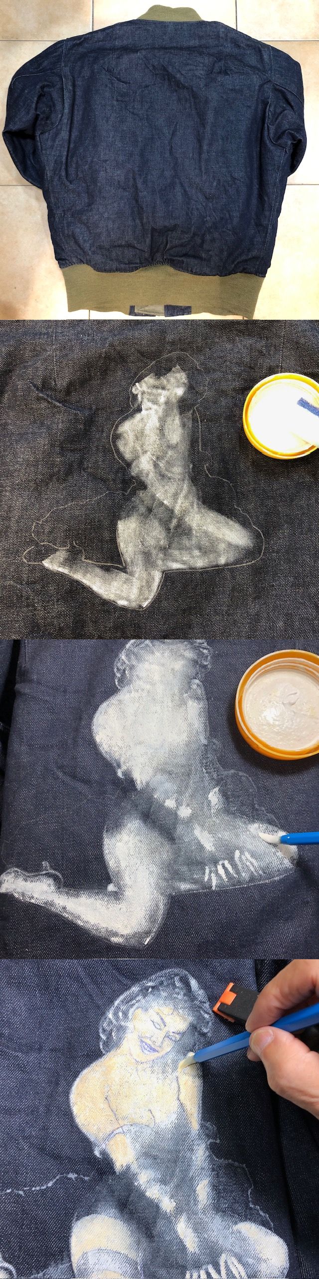 バックペイント鋭意制作中