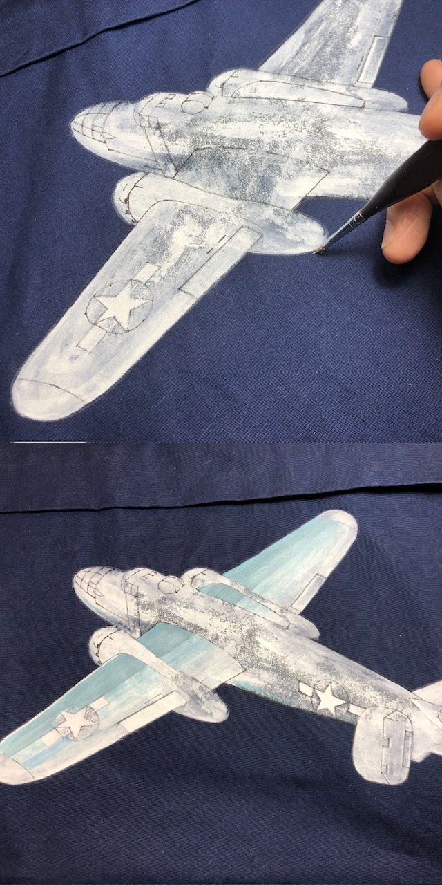バックペイント鋭意制作中