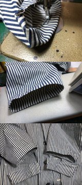 ワークジャケットリメイク