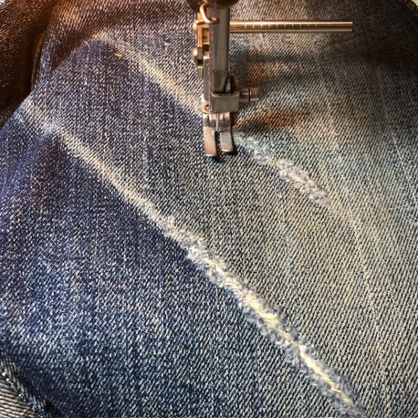 地の目に沿ってタタキ。