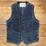 本日の修理品／シュガーケーン　ウォバッシュストライプ　ワークベスト