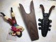 中央が今回サンプル制作したローズウッド。