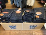 シュガーケーンの定番ジーンズが再入荷しました。
