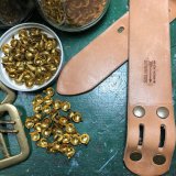 スタッズベルト制作開始