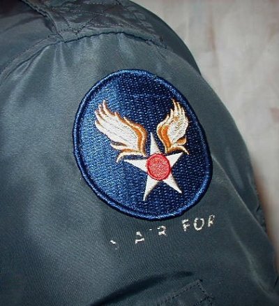 画像1: AAF・USAF　刺繍パッチ　レーヨン刺繍