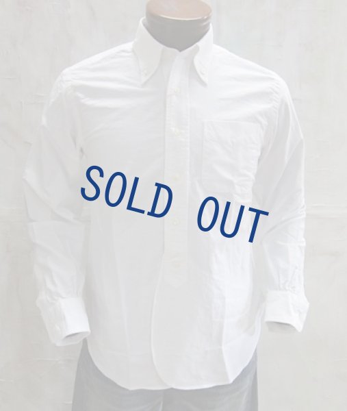 画像1: シュガーケーン　ボタンダウンシャツ　オックスフォード　オフホワイト (1)