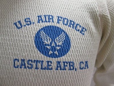 画像1: バズリクソンズ　 サーマルTシャツ　USAF　ナチュラル