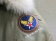 画像6: AAF・USAF　刺繍パッチ　レーヨン刺繍　馬革トリミング付き (6)