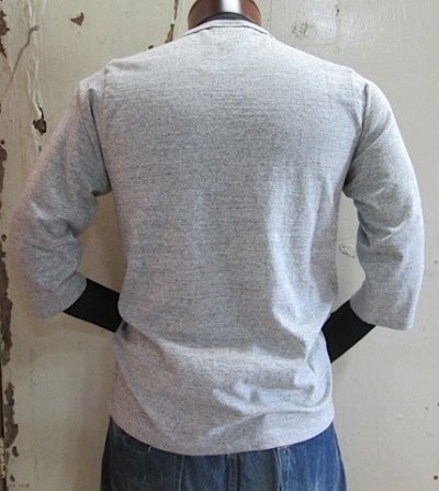 画像2: チェスウィック　Vネック　 1／2袖　Tシャツ　杢グレー