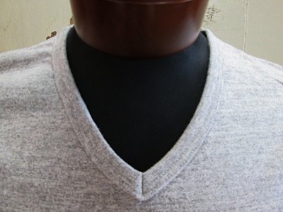 画像1: チェスウィック　Vネック　 1／2袖　Tシャツ　杢グレー