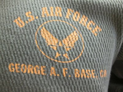 画像1: バズリクソンズ　 サーマルTシャツ　USAF　オリーブ