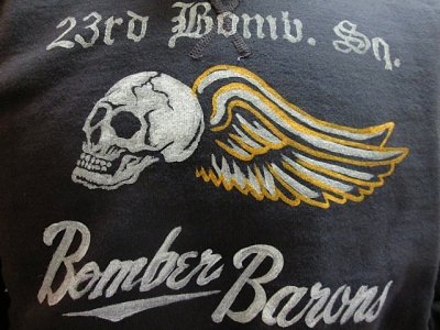 画像1: バズリクソンズ　スウェット　BOMBER BARONS　ブラック